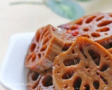 开胃素菜 辣汁卤藕的做法,如何做,辣汁卤藕怎么做好吃详细步骤图解的做法