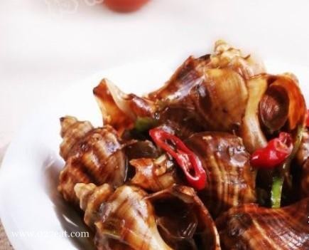 下饭荤菜 酱爆海螺的做法,如何做,酱爆海螺怎么做好吃详细步骤图解的做法
