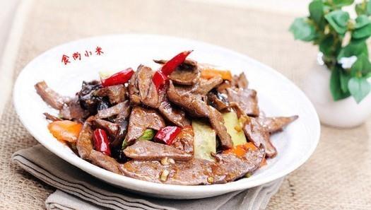 冬季荤菜 熘肝尖的做法,如何做,熘肝尖怎么做好吃详细步骤图解的做法