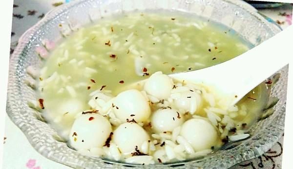 桂花酒酿小圆子的做法,如何做,桂花酒酿小圆子怎么做好吃详细步骤图解的做法