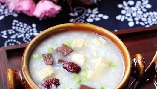 猪血腐竹粥的做法,如何做,猪血腐竹粥怎么做好吃详细步骤图解的做法