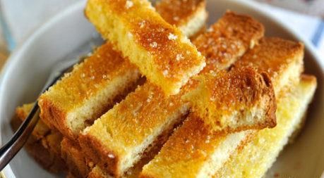 特色小吃 黄油/枫糖吐司脆条的做法,如何做,黄油/枫糖吐司脆条怎么做好吃详细步骤图解的做法