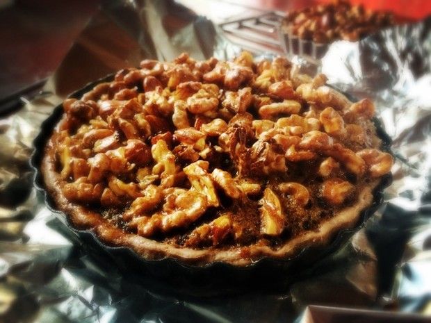 核桃杏仁派的做法 核桃杏仁派的做法