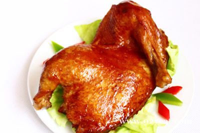 梅香果味烤鸭的做法 梅香果味烤鸭的做法