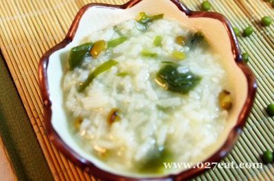 海藻绿豆粥的做法 海藻绿豆粥的做法