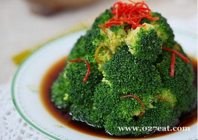 豉油西蓝花的做法图片,如何做,豉油西蓝花怎么做好吃详细步骤的做法