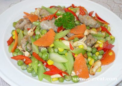 肉末什锦小炒的做法图片,如何做,肉末什锦小炒怎么做好吃详细步骤的做法