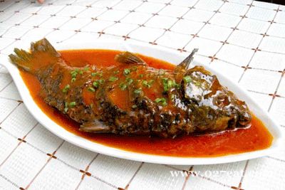芪烧活鱼的做法图片,如何做,芪烧活鱼怎么做好吃详细步骤的做法