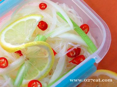 柠檬粉丝的做法 柠檬粉丝的做法