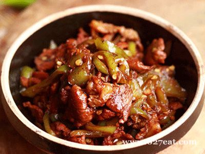 尖椒炒肉的做法图片,如何做,尖椒炒肉怎么做好吃详细步骤的做法