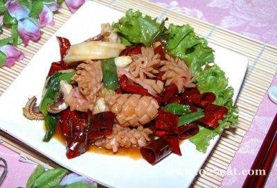 宫保鱿鱼的做法图片,如何做,宫保鱿鱼怎么做好吃详细步骤的做法