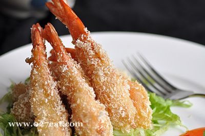 面包酥香虾的做法 面包酥香虾的做法