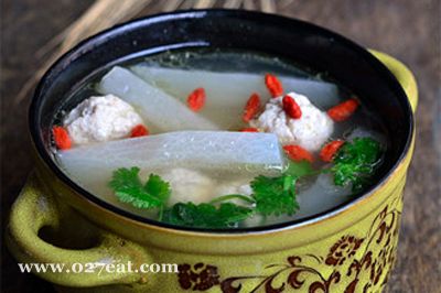 周一养养胃 萝卜丸子汤的做法 周一养养胃 萝卜丸子汤的做法