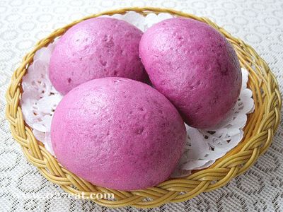 牛奶紫薯馍馍的做法图片,如何做,牛奶紫薯馍馍怎么做好吃详细步骤的做法