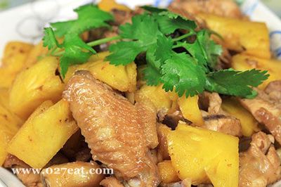 菠萝炒鸡的做法 菠萝炒鸡的做法