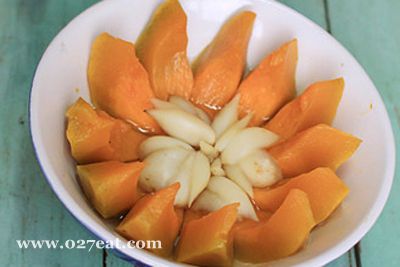 百合南瓜糖水的做法 百合南瓜糖水的做法