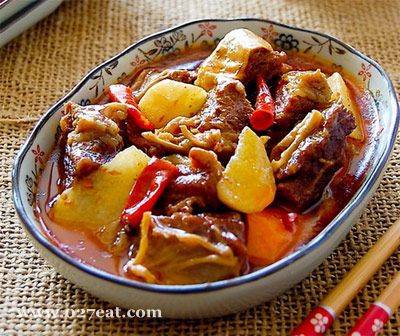 辣炖山药牛腩的做法图片,如何做,辣炖山药牛腩怎么做好吃详细步骤的做法