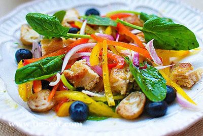 鸡肉油醋汁果蔬沙拉的做法 鸡肉油醋汁果蔬沙拉的做法