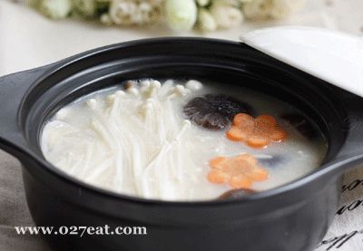豆浆鲜菇煲的做法图片,如何做,豆浆鲜菇煲怎么做好吃详细步骤的做法