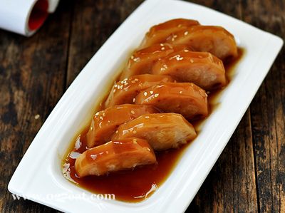 蜜汁糯米藕的做法图片,如何做,蜜汁糯米藕怎么做好吃详细步骤的做法