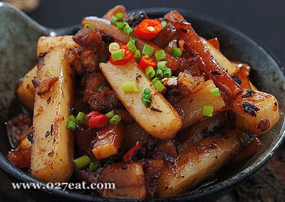 老友炒年糕的做法图片,如何做,老友炒年糕怎么做好吃详细步骤的做法