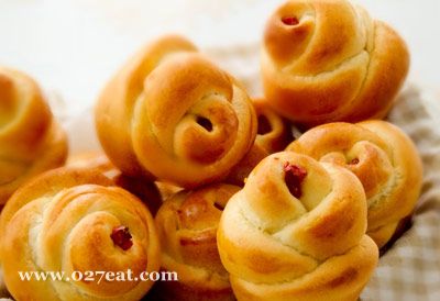 玫瑰小面包的做法图片,如何做,玫瑰小面包怎么做好吃详细步骤的做法