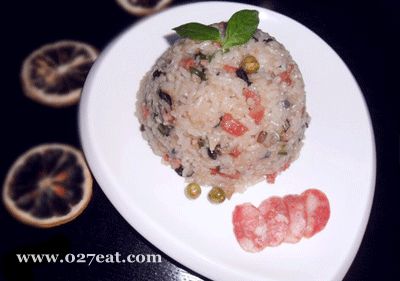 腊肠糯米饭的做法 腊肠糯米饭的做法