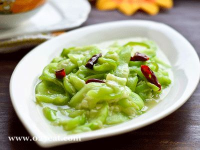 小炒丝瓜的做法图片,如何做,小炒丝瓜怎么做好吃详细步骤的做法