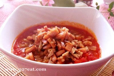 午餐肉番茄肉末羹的做法 午餐肉番茄肉末羹的做法