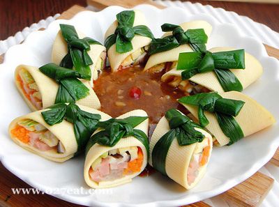 鲜蔬豆皮卷的做法图片,如何做,鲜蔬豆皮卷怎么做好吃详细步骤的做法