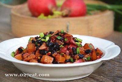 豉香萝卜丁的做法图片,如何做,豉香萝卜丁怎么做好吃详细步骤的做法