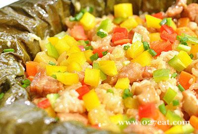 荷香五彩饭的做法图片,如何做,荷香五彩饭怎么做好吃详细步骤的做法