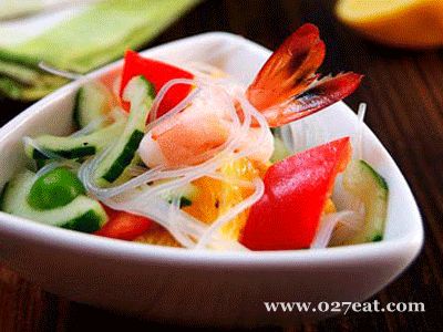 橙虾沙拉的做法图片,如何做,橙虾沙拉怎么做好吃详细步骤的做法
