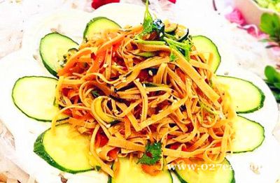 凉拌千张丝的做法 凉拌千张丝的做法