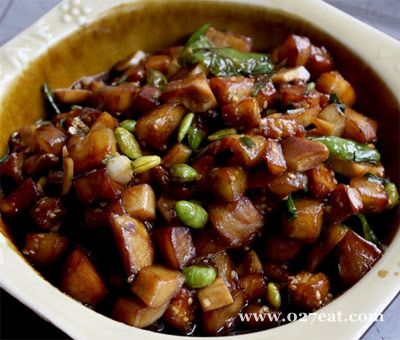 爆炒鸡腿菇茄丁的做法图片,如何做,爆炒鸡腿菇茄丁怎么做好吃详细步骤的做法