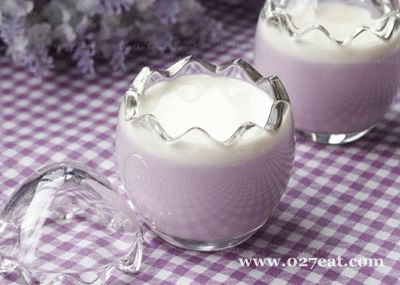 椰奶紫薯布丁的做法 椰奶紫薯布丁的做法