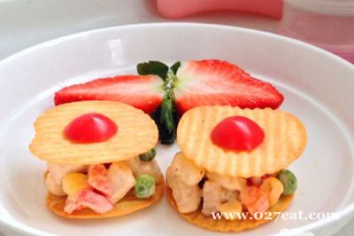 薯片鸡肉沙拉的做法 薯片鸡肉沙拉的做法