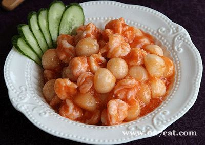 梨味虾球的做法图片,如何做,梨味虾球怎么做好吃详细步骤的做法