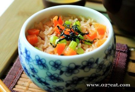 降脂茶香饭的做法 降脂茶香饭的做法