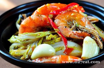 干锅鲜虾娃娃菜的做法 干锅鲜虾娃娃菜的做法