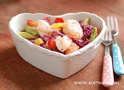 什蔬鲜虾沙拉的做法图片,如何做,什蔬鲜虾沙拉怎么做好吃详细步骤的做法