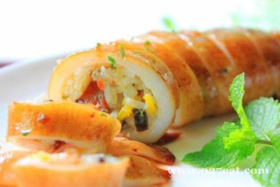 香烤鱿鱼筒的做法 香烤鱿鱼筒的做法