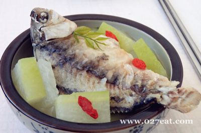 鲫鱼冬瓜汤的做法 鲫鱼冬瓜汤的做法