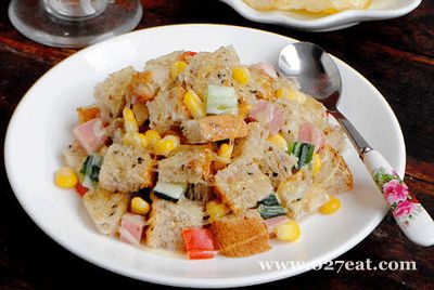 吐司沙拉的做法图片,如何做,吐司沙拉怎么做好吃详细步骤的做法