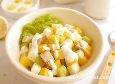 酸奶元气沙拉的做法图片,如何做,酸奶元气沙拉怎么做好吃详细步骤的做法