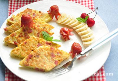 爱心趣味早餐的做法 爱心趣味早餐的做法