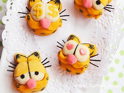 加菲猫月饼的做法 加菲猫月饼的做法