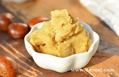 栗子馅的做法 栗子馅的做法