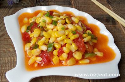 番茄玉米丁的做法 番茄玉米丁的做法