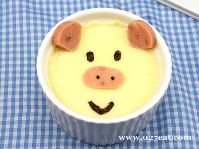 小猪蛋羹的做法图片,如何做,小猪蛋羹怎么做好吃详细步骤的做法